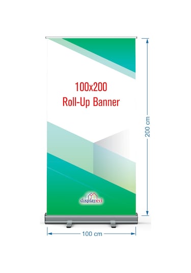 Roll Up Banner 100 x 200 CM Baskılı