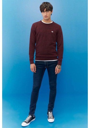 Lee Erkek Kazak Bordo L212149810 L212149 Regular 24kmc8000074 Mc80058 Bordo