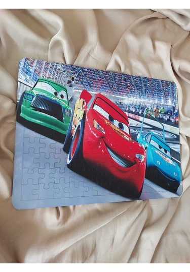 Ahşap Çocuk Puzzle Arabalar Mobilya