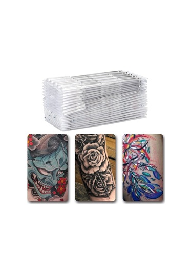 Shineyee Atomus 100 Parça Paslanmaz Çelik Dövme İğneleri Seti, 1rl 3rl 5rl 7rl 9rl Karışık Modeller, Profesyonel Kullanım