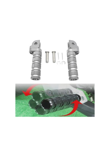 Homyl Yamaha Fz8 Tdm900 Xjr1200 Xjr1300 Için Cnc Arka Ayaklık