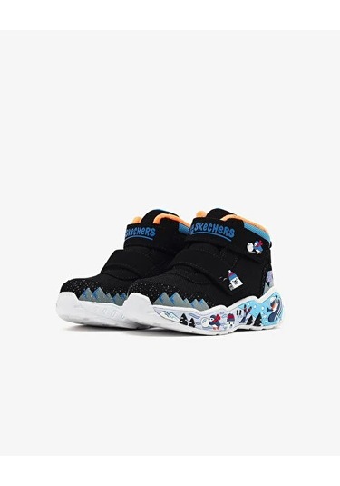 Skechers Play Scene Erkek Çocuk Siyah Bot Siyah