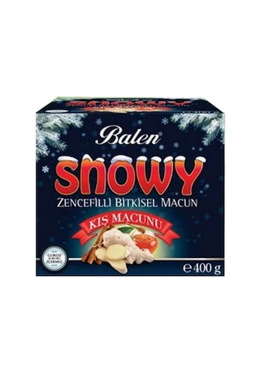 Balen Snowy Zencefilli Bitkisel Macun 2 x 400 G
