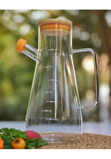 Paçi Masterchef Borosilikat Cam 900ml Yağdanlık