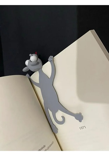2 Adet Sıkışmış Fare Kitap Ayracı
