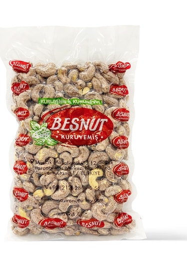 Besnut Zarında Kavrulmuş Kaju Fıstık 1 KG
