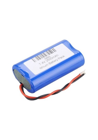 7.4V 2600 Mah li-Ion Pcbli 18650 Şarjlı Pil