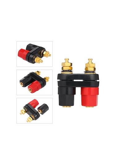 Reedark Hoparlör Ve Amplifikatör Bağlantıları İçin 4mm Çift Dişi Banana Soket