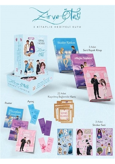 Zirve Ötesi Serisi 3 Kitap Set Kutulu / Adora Yağmur