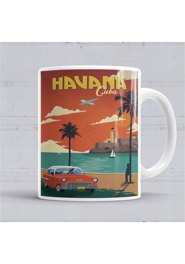 Havana Kupa Bardak Porselen No36409 Karışık