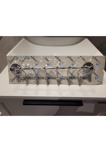 Raınex 6lı Metal Askı 38 Cm Çok Renkli