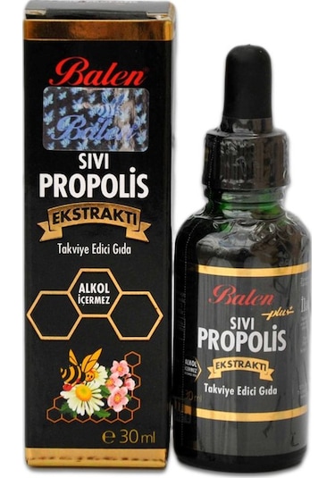 Balen Sıvı Propolis Ekstraktı Takviye Gıda  30 ML