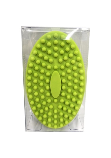 Suofeng Yumuşak Bebek Banyo Fırçası - Saç Temizleme Ve Duyusal Gelişim İçin Silikon Masaj Fırçası