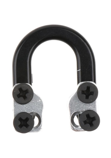 Dolıty Okçuluk D Döngü Metal Halka Bileşik Yay Dize Ok Siyah Siyah