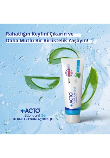 Acto Lubricant Kayganlaştırıcı Jel 100 ML