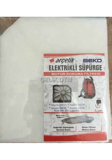 Arçelik S 4240 C Süpürge Motor Koruma Filtresi