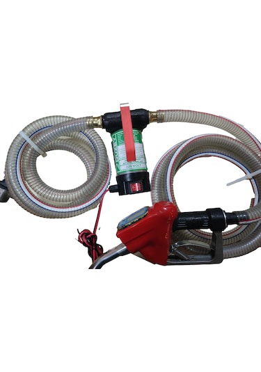 220 Volt Mazot Aktarma Pompası&5 Metre Telli Hortum&sayaçlı Taban