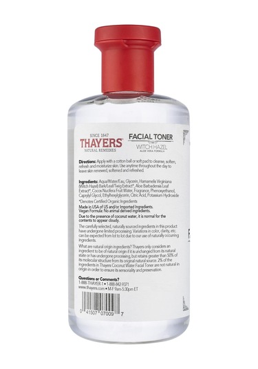 Thayers Cadı Fındığı ve Hindistan Cevizi İçerikli Tonik 355 ML