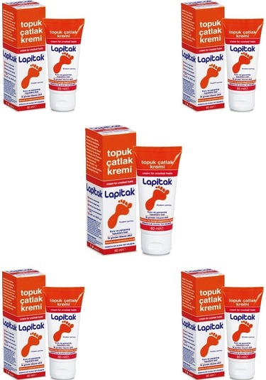 Lapitak Topuk Çatlak Kremi 5 x 60 ML