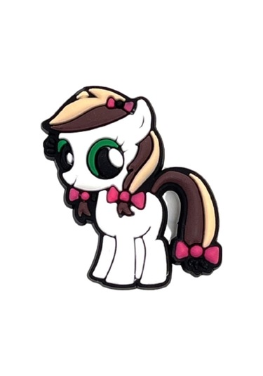 Crocs Terlik Süsü & Renkli Aksesuar Jibbitz Kahverengi