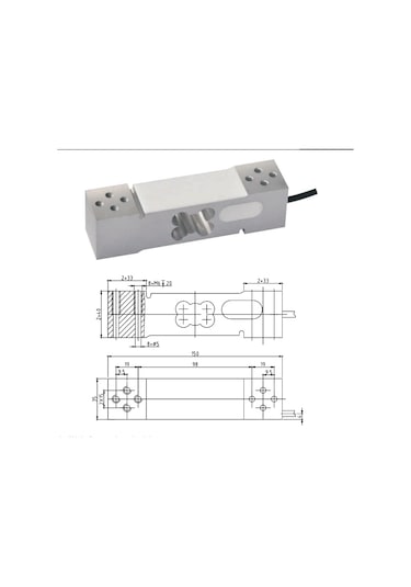 L6E Loadcell Yük Hücresi Ağirlik Sensörü