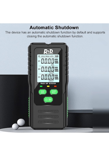 Radyasyon Lcd Test Algılama Sar Manyetik Alan Ölçüm Cihazı Elektromanyetik Yoğunluk Ölçme Tarama Dedektörü