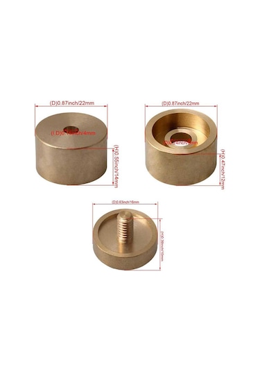 Suntek Trompet Vana Kapakları Tamir Parçaları Pirinç Sesi