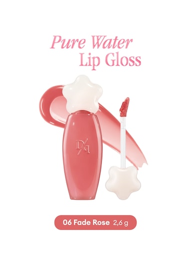Dasique Pure Water Lip Gloss 06 Fade Rose
