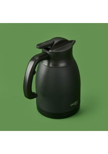 Evidea Kitchen Çay Termosu - Siyah - 1,5 Lt Siyah