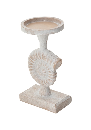 Mudo Home Shell Mumluk Beyaz 11x10x21 Cm 696123