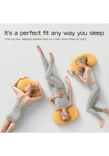 Fochsia Blue Yumuşak Bulut Boyun Yastığı Nefes Alabilir Tüm Mevsimler Ortopedik Rahat Mavi