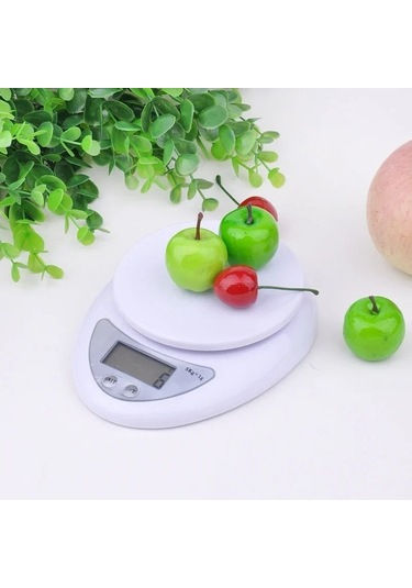 Wondernest Taşınabilir Dijital Ölçek 5kg, Lichen Led Ekranlı Gümüş Wx Gümüş
