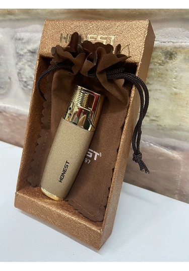 Tek İnce Ateşlemeli Gazlı Sarı ve Krem Renk Model