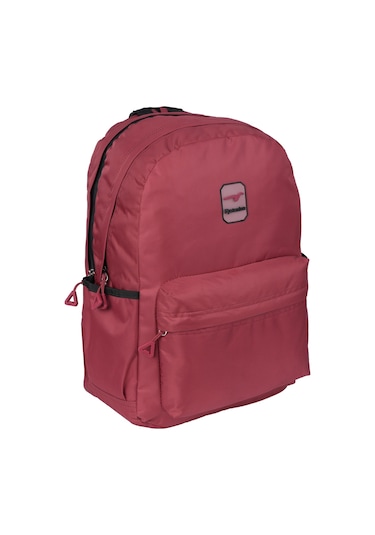 3 Bölmeli Su Geçirmez Kumaş Tablet Bölmeli Seyahat Sırt Çantası 2115s-kırmızı Kırmızı