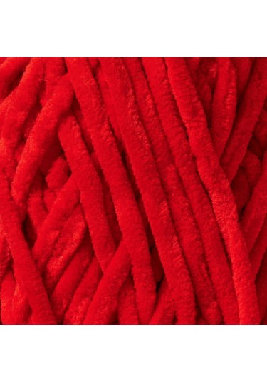 Kürkçü Han Kadife 100 G 95 M Örgü İpi Khkad Kırmızı
