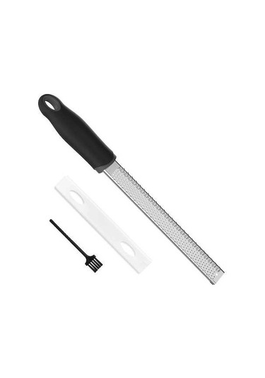 Createtech Zester Siyah Saplı Rendesi, Rendesi Rende, Peynir M Limon 8ın Nc