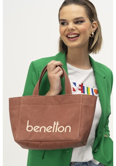 Benetton Kadın El Çantası Bnt1102 Turuncu Turuncu