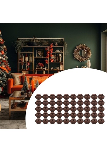 Pazly Yıldız Yılbaşı Ve Süsü Rustik Homyl Adet 50 4cm-çan Co