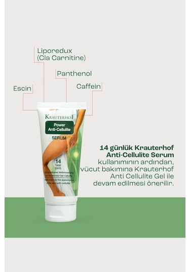 Krauterhof Power Anti Cellulite Serum 100 Ml 2 Adet
