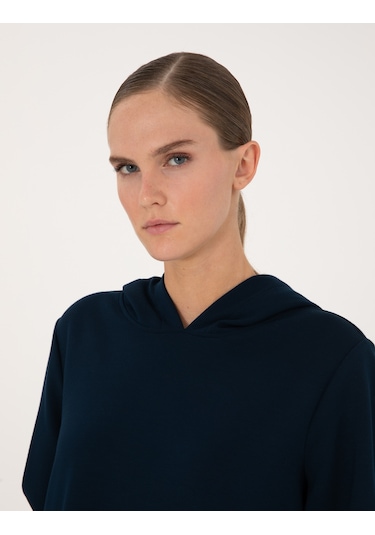 Pierre Cardin Kadın Lacivert Sweatshirt 50314972-vr033 Lacivert