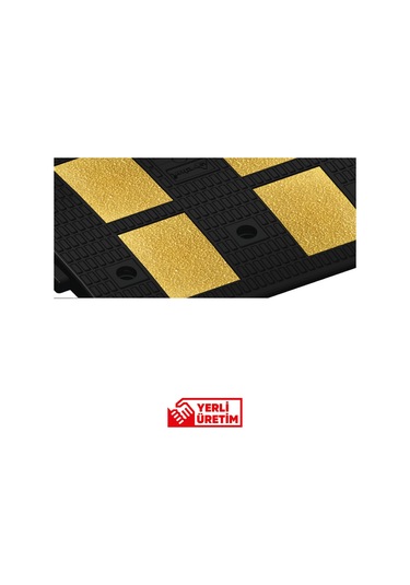 12116 Yk Kauçuk Şaseli Yol Kasisi Reflektörlü Profesyonel Hız Kesici