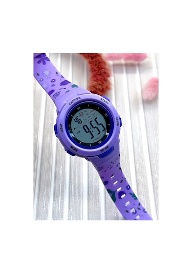 Captiva 30 Mt Suya Dayanıklı Diğital Spor Kasa Alarm-kronometre-ışıklı Çoçuk Kol Saati C.pt01y.99