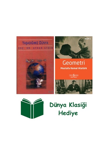 Yaşadığımız Dünya + Geometri + Dünya Klasiği Hediye