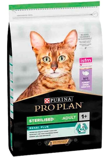 Purina Pro Plan Sterilised Hindi Etli ve Tavuklu Kısırlaştırılmış Yetişkin Kedi Maması 3 KG