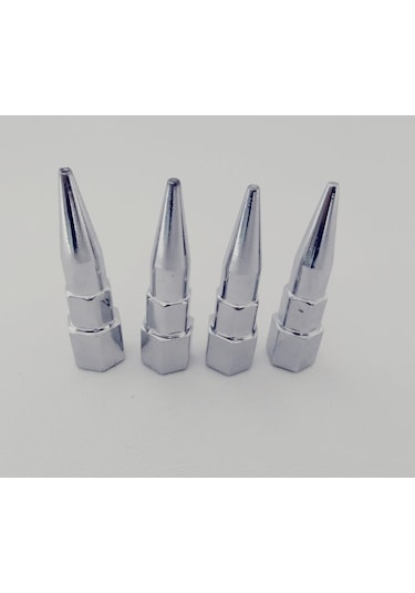 Sivri Mermi Sibop Kapağı Plastik 4'lü Set