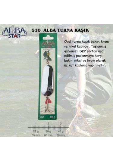 Albastar 510 Turna Olta Kaşığı No:2