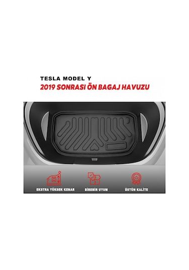 Tesla Uyumlu Model Y 2019 Sonrası Ön Küçük Bagaj Havuzu