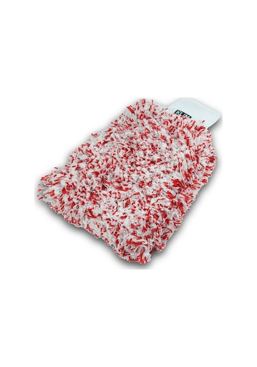 Klın Wash Mitt Mikrofiber Araç Yıkama Eldiveni Kırmızı - 20x18