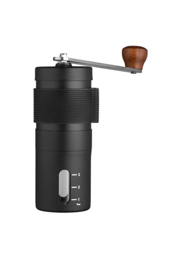Homyl Taşınabilir El Kahve Öğütücü Kompakt Ev Ofis Siyah