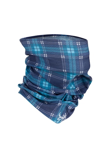 2as Plaid Blue Bandana Çok Renkli